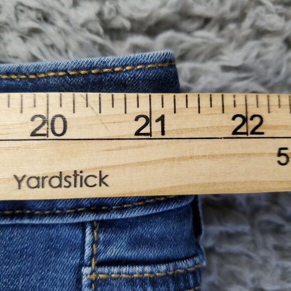 Torrid Jeans Womens 22-26 Blue Trio Fit Slim Boot High-Rise Stretch Denim *NWT* - Picture 7 of 16
